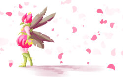 Rule 34 | digimon, fairy, highres, lilimon, petals, thorns, walking, wings