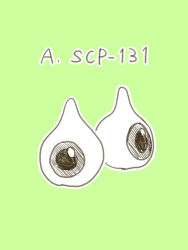 Rule 34 | character name, green background, monster, no humans, scp-131, scp foundation, seneo, simple background
