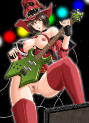 Rule 34 | breasts, censored, female pubic hair, guilty gear, i-no, nipples, pubic hair, pussy, tagme
