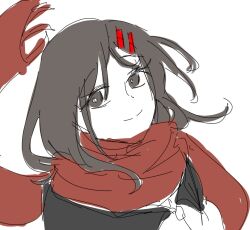 Rule 34 | 1girl, chip (kagero), highres, kagerou project, red scarf, scarf, tateyama ayano