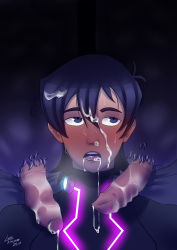 Rule 34 | 3boys, absurdres, blush, cum, erection, foreskin, highres, interspecies, keith (voltron), lady kimiyama, male focus, multiple boys, penis, voltron, voltron: legendary defender, voltron (series), yaoi