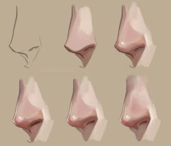 Rule 34 | artist name, bad id, bad pixiv id, beige background, close-up, felice, how to, nose, original, shiny skin, simple background, sketch