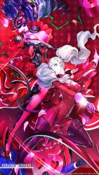 Rule 34 | blonde hair, blue eyes, carmen (persona 5), highres, persona, persona 5, tagme, takamaki anne, twintails