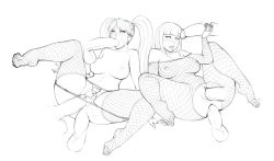 Rule 34 | 2girls, anal, bare shoulders, blush, breasts, crotch cutout, disembodied penis, double penetration, facial mark, fellatio, fishnet pantyhose, fishnets, genderswap, genderswap (mtf), greyscale, handjob, highres, hime cut, hyuuga hinata, large breasts, large penis, lm (legoman), long hair, md5 mismatch, monochrome, multiple girls, multiple penetration, naruko (naruto), naruto, naruto (series), nipples, oral, panties, panty pull, pantyhose, penis, pussy, resized, resolution mismatch, sex, shueisha, source smaller, spot color, thighs, toes, triple penetration, twintails, uncensored, underwear, upscaled, uzumaki naruto, vaginal, whisker markings, whiskers, wide hips