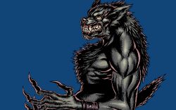 Rule 34 | 1990s (style), 1boy, game cg, pc98, pixel art, pp disk, pp disk magazine collection, solo, tagme, werewolf