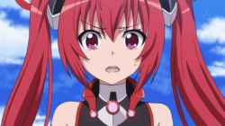 Rule 34 | 1girl, animated, animated gif, bow, hair bow, mitsuka souji, ore twintail ni narimasu, red eyes, red hair, solo, tailred, twintails