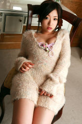 Rule 34 | dress, highres, ootomo sayuri, photo (medium), sweater, sweater dress, tagme