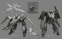 Rule 34 | a-10 thunderbolt ii, absurdres, aircraft, airplane, arm cannon, autocannon, battroid, blueprint (medium), cannon, commentary, comparison, concept art, english commentary, english text, fighter jet, gatling gun, gau-8 avenger, gerwalk, highres, jet, logo, machinery, macross, mecha, military, military vehicle, missile, multiple-barrel firearm, no humans, official style, original, real life, realistic, redesign, robot, rotary cannon, science fiction, signature, transformation, uzuki (uzukinokaze), variable fighter, weapon