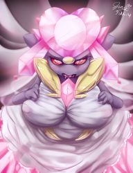 Rule 34 | 10s, 1girl, breasts, covered erect nipples, creatures (company), diancie, game freak, gen 6 pokemon, highres, large breasts, legendary pokemon, mega diancie, mega pokemon, mythical pokemon, nintendo, pokemon, pokemon (creature), pokemon oras, zraxi