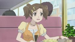 Rule 34 | akemiya masaki, animated, anime screenshot, embarrassed, food, food on face, licking, murasame sumika, sasameki koto, screencap, sexually suggestive, sound, video