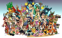 Rule 34 | 6+girls, adapted costume, alex (minecraft), alex ahad, animal crossing, animal ears, arm cannon, arms (game), ass, back tattoo, backless leotard, balancing, balloon, banjo-kazooie, bayonetta, bayonetta (series), bayonetta 2, beak, bent over, bird, blonde hair, blue eyes, book, bowl, breasts, brown hair, byleth (female) (fire emblem), byleth (fire emblem), cleavage, clothed pokemon, commentary, corrin (female) (fire emblem), corrin (fire emblem), cosplay pikachu, creatures (company), dark samus, dual persona, english commentary, everyone, fake animal ears, fake tail, falchion (fire emblem), feet, female focus, fire emblem, fire emblem: three houses, fire emblem awakening, fire emblem fates, fire emblem heroes, food, game freak, gen 1 pokemon, gen 2 pokemon, glasses, glowing, green eyes, green hair, gun, hat, helmet, high heels, highres, ice climber, inkling, inkling girl, inkling player character, isabelle (animal crossing), jigglypuff, kazooie (banjo-kazooie), kid icarus, kid icarus uprising, leaf (pokemon), leaning forward, leotard, levin sword, long hair, looking at viewer, low poly, lucina (fire emblem), luma (mario), mario (series), mask, matching hair/eyes, metroid, metroid (creature), metroid prime, mii (nintendo), mii gunner, mii gunner (smash ultimate), min min (arms), minecraft, mouth hold, multiple girls, mythra (xenoblade), nana (ice climber), nintendo, noodles, one eye closed, palutena, pantyhose, pichu, pikachu, pikachu libre, playboy bunny, pokemon, pokemon (creature), pokemon frlg, princess daisy, princess peach, princess zelda, pyra (xenoblade), rabbit ears, rabbit tail, ramen, red eyes, red hair, revision, robin (female) (fire emblem), robin (fire emblem), rosalina, samus aran, sheik, shiranui mai, short hair, slosher (splatoon), smile, spiky-eared pichu, splatoon (series), staff, strapless, strapless leotard, super mario galaxy, super smash bros., sword, sword of the creator, tail, tattoo, the king of fighters, the legend of zelda, the legend of zelda: a link between worlds, the legend of zelda: a link to the past, the legend of zelda: ocarina of time, thighhighs, toeless legwear, toes, turban, varia suit, villager (animal crossing), weapon, wendy o. koopa, wii fit, wii fit trainer, wii fit trainer (female), wink, xenoblade chronicles (series), xenoblade chronicles 2