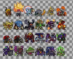 algomon algomon_ultimate apollomon banchogolemon beak belialvamdemon belphemon belphemon_rage_mode blastmon cape demon_(digimon) digimon digimon_(creature) dinomon donedevimon durandamon fire gankoomon heraklekabuterimon horns imperialdramon imperialdramon_dragon_mode imperialdramon_dragon_mode_(black) jesmon kazuchimon kingwhamon lucemon_satan_mode rasenmon_fury_mode sharp_teeth slayerdramon sword teeth titamon tyrantkabuterimon valdurmon venomvamdemon weapon wings