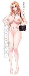 Rule 34 | 1girl, absurdres, bleach, breasts, highres, large breasts, long hair, matsumoto rangiku, nude, solo