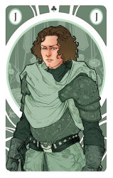 Rule 34 | 1boy, a song of ice and fire, armor, artist name, brown eyes, brown hair, cape, curly hair, flower, game of thrones, gloves, loras tyrell, male focus, rose, simona bonafini, solo