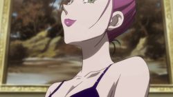 Rule 34 | 1girl, animated, animated gif, baise, earrings, green eyes, hunter x hunter, jewelry, licking lips, lips, purple hair, solo, tongue, tongue out