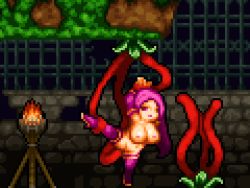 Rule 34 | 1girl, animated, animated gif, cum, libra heart, lowres, monster, pixel art, plump, succubus (game), tentacles