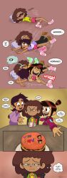 Rule 34 | amphibia, anne boonchuy, comic, crossover, highres, luz noceda, molly mcgee, parasomnico, the ghost and molly mcgee, the owl house