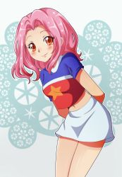 Rule 34 | 1girl, absurdres, blush, digimon, highres, looking at viewer, skirt, smile, solo, tachikawa mimi