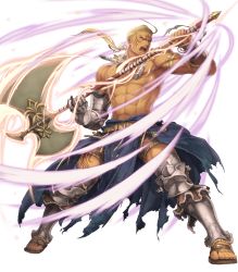 Rule 34 | 1boy, abs, ahoge, axe, blonde hair, bracelet, dark skin, dark-skinned male, facial mark, facial tattoo, feathers, fire emblem, fire emblem: the blazing blade, fire emblem heroes, full body, gloves, haccan, hawkeye (fire emblem), highres, holding, holding axe, huge weapon, jewelry, long hair, low ponytail, male focus, manly, markings, muscular, necklace, nintendo, official art, open mouth, orange eyes, pectorals, ponytail, sandals, serious, topless male, solo, tattoo, teeth, toeless legwear, toes, transparent background, weapon