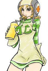 Rule 34 | artist request, breasts, cleavage, gum (jsr), jet set radio, smile, spray can