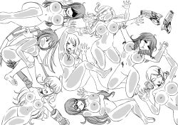 Rule 34 | absurdres, against glass, amira (eden&#039;s zero), boobs against glass, breast press, breasts, character request, cheek squash, claudia dragneel, crotch, eden&#039;s zero, erza scarlet, fairy tail, highres, lucy heartfilia, multiple girls, nude, original, rebecca bluegarden, ruby rose, rwby, rwby ice queendom, tattoo, yang xiao long
