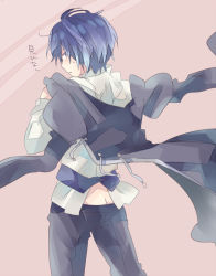 blue_hair cantarella kaito_(vocaloid) short_hair vocaloid