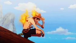 Rule 34 | animated, animated gif, lowres, male focus, one piece, portgas d. ace, tagme