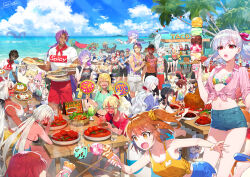 Rule 34 | ahoge, alcohol, animal ears, arjuna (fate), arm around shoulder, artoria pendragon (fate), ashwatthama (fate), aunt and nephew, aztec, bandage over one eye, bandaged head, bandages, barefoot, beach, beads, benienma (fate), bhima (fate), bikini, bikini top only, black eyes, black hair, blonde hair, blue-tinted eyewear, blue eyes, blue hair, blue sky, body markings, bow, braid, breasts, bright pupils, brother and sister, brothers, caenis (fate), caren hortensia, caren hortensia (amor caren), cerejeira elron, chest jewel, chin piercing, cleavage, closed eyes, cloud, colored inner hair, colored skin, creature, crystal hair, cup, curled horns, curry, curry rice, dark-skinned female, dark-skinned male, dark skin, daybit sem void, double scoop, dragon girl, dragon horns, dragon tail, drunk, duryodhana (fate), elizabeth bathory (fate), emiya shirou, eyeshadow, facial hair, facial mark, fangs, fate/apocrypha, fate/extra, fate/extra ccc, fate/extra ccc fox tail, fate/grand order, fate/grand order arcade, fate/hollow ataraxia, fate/requiem, fate (series), fergus mac roich (fate), food, forehead mark, forehead tattoo, fork, fou (fate), french braid, fruit, fujimaru ritsuka (female), fujimaru ritsuka (male), fujimaru ritsuka (male) (tropical summer), gawain (fate), giant, giantess, goatee, goatee stubble, gradient hair, green hair, hair beads, hair between eyes, hair bow, hair ornament, hair over one eye, hair ribbon, hair scrunchie, hand on own chin, hans christian andersen (fate), happy, hat, hawaiian shirt, headband, highres, holding, holding cup, holding food, holding fork, holding ice cream, holding ice cream cone, holding spoon, holding utensil, horns, horse ears, ice cream, ice cream cone, ice cream cone spill, indian, jeanne d&#039;arc alter (fate), kama (fate), karna (fate), kingprotea (fate), knights of the round table (fate), kukulkan (fate), kumonryuu eliza (fate), lakshmibai (fate), lancelot (fate/grand order), large breasts, large horns, legs, leonardo da vinci (fate), leonardo da vinci (fate/grand order), leonardo da vinci (rider) (fate), light blue hair, lime (fruit), lime slice, lip piercing, lipstick, locusta (fate), long hair, long horns, looking at another, low-tied long hair, low ponytail, makeup, marine nemo (fate), mature male, medium hair, miyamoto musashi (fate), mordred (fate), mother and daughter, multicolored hair, multiple boys, multiple girls, muscular, muscular female, muscular male, naan bread, nail polish, navel, nemo (fate), nero claudius (fate), nero claudius (fate) (all), official alternate costume, open mouth, orange hair, oversized food, oversized object, pale skin, pectorals, piercing, pink hair, ponytail, ponytail holder, purple hair, purple lips, purple nails, queen draco (fate), quetzalcoatl (fate), red eyes, red eyeshadow, red hair, red scrunchie, redrop, ribbon, rice, sailor collar, scrunchie, senji muramasa (fate), sessyoin kiara, sharp teeth, shirt, short hair, short shorts, shorts, siblings, side ponytail, sideboob, sky, smile, spicy, spoon, stomach, streaked hair, striped clothes, striped shirt, stubble, sunglasses, sweat, swimming, swimsuit, tail, taisui xingjun (fate), tattoo, teeth, tenochtitlan (fate), tezcatlipoca (fate), tiamat (fate), tinted eyewear, toe scrunch, toenail polish, toenails, toes, tongue, tongue out, too many, too many scoops, tripping, tristan (fate), turban, unconscious, utsumi erice, van gogh (fate), very long hair, very sweaty, voyager (fate), vritra (fate), waffle cone, water, wavy hair, white hair, white nails, white skin, wide-eyed, yellow nails, yellow scrunchie