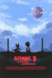 Rule 34 | 2boys, cloud, cloudy sky, commentary, day, death egg, derivative work, dredge, english commentary, english text, from behind, furry, gloves, highres, male focus, multiple boys, outdoors, sky, sonic &amp; knuckles, sonic (series), sonic the hedgehog, sonic the hedgehog (classic), tails (sonic), white gloves