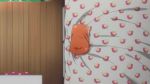 Rule 34 | 10s, 1girl, animal costume, animated, sound, bed, bed sheet, bedroom, blush, chibi, doma umaru, closed eyes, himouto! umaru-chan, indoors, rolling, solo, video, video, wooden floor