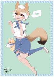 Rule 34 | absurdres, coyopotato, coyote (kemono friends), wolf ears, wolf tail, highres, kemono friends, kemono friends v project, microphone, short hair, virtual youtuber