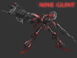 Rule 34 | armored core, armored core: for answer, assault rifle, from software, gun, mecha, nineball, rifle, robot, rocket launcher, weapon, white glint