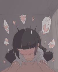 Rule 34 | 1boy, 1girl, absurdres, air conditioner, bar censor, black hair, black thighhighs, blunt bangs, blush, censored, collarbone, commission, cum, curtains, drooling, ejaculation, girl on top, heart, hetero, highres, holding hands, hood, hoodie, inabakumori, indoors, long hair, naked hoodie, navel, osage (nukunuku nigirimeshi), pixiv commission, player193, pov, pussy juice, sex, spoken heart, sunlight, thighhighs, very long hair