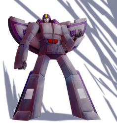 Rule 34 | 1980s (style), astrotrain, bad id, bad pixiv id, decepticon, logo, mecha, no humans, oldschool, retro artstyle, robot, science fiction, simple background, solo, transformers, transformers: generation 1, wings