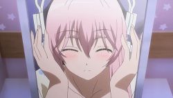 Rule 34 | animated, lowres, pink hair, red eyes, super sonico, tagme