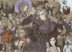 Rule 34 | 1990s (style), absolutely everyone, aerith gainsborough, aircraft, animal, bald, ball, barret wallace, black hair, blue eyes, broom, cait sith (ff7), character request, cid highwind, cloud strife, club (weapon), crossdressing, dio, don corneo, earrings, elena (ff7), everyone, explosive, falling, final fantasy, final fantasy vii, gloves, goggles, grenade, gun, headband, helicopter, jewelry, lab coat, mukkipr, palmer, pot, pr (puru), president shinra, priscilla (ff7), professor houjou, punching, red eyes, red hair, red xiii, reno (ff7), retro artstyle, rude (ff7), running, scarlet (ff7), sephiroth, short hair, soccer, soccer ball, standing, sunglasses, suspenders, tifa lockhart, turks (ff7), umbrella, uniform, vincent valentine, weapon, yuffie kisaragi