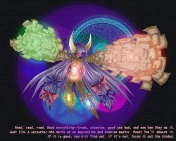 Rule 34 | 1girl, arabic text, text background, bow, crescent, crystal, english text, female focus, glowing, glowing eyes, greek text, hair bow, hebrew text, highres, long hair, madara inosuke, magic circle, paper, patchouli knowledge, purple hair, ranguage, solo, text focus, touhou, wikipedia
