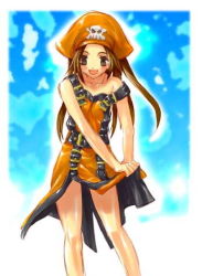 Rule 34 | arc system works, guilty gear, hat, lowres, may (guilty gear), pirate hat, skull and crossbones, solo