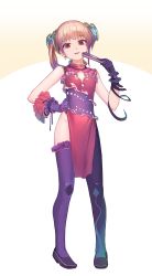 Rule 34 | 1girl, alternate costume, atelier (series), atelier lydie &amp; suelle, china dress, chinese clothes, dress, earrings, female focus, folded fan, folding fan, full body, gloves, hair ornament, hand fan, highres, ikuse, jewelry, long hair, lydie marlen, open mouth, pink eyes, pink hair, side ponytail, simple background, solo, sparkle, teeth, thighhighs, white background