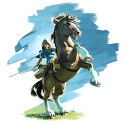 Rule 34 | 1boy, absurdres, artist request, bag, holding behind back, black eyes, blonde hair, blue background, blue cape, boots, brown footwear, cape, cloak, closed mouth, epona, faux figurine, grass, green eyes, highres, holding, holding sword, holding weapon, hood, hooded cloak, horse, horseback riding, knee boots, link, looking at viewer, male focus, nintendo, official art, open mouth, pants, plant, riding, saddle, sheath, simple background, sitting, sitting on animal, straddling, sword, the legend of zelda, the legend of zelda: breath of the wild, unsheathed, upright straddle, weapon, white pants