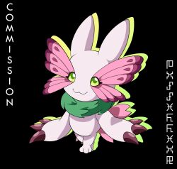 Rule 34 | claws, digimon, digimon (creature), green eyes, official seraphimon, oridigi, original, smile, wings