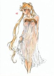 Rule 34 | 1990s (style), bishoujo senshi sailor moon, blonde hair, heart, nude, princess serenity, see-through, tagme, tsukino usagi