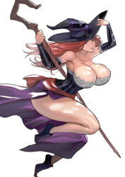Rule 34 | 1girl, absurdres, breasts, dragon&#039;s crown, highres, huge breasts, long hair, solo, sorceress (dragon&#039;s crown)