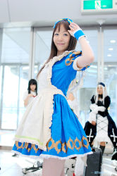 Rule 34 | apron, character request, cosplay, maid, maid apron, photo (medium), source request, suzumiya kirika
