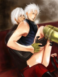 Rule 34 | 2boys, anal, capcom, devil may cry (series), gloves, male focus, male penetrated, multiple boys, tagme, yaoi