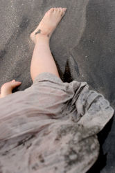 Rule 34 | asian, barefoot, feet, kipi-san, photo (medium), sand, solo, toes