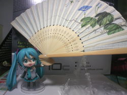Rule 34 | hand fan, figure, hatsune miku, photo (medium), tagme, vocaloid