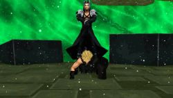 Rule 34 | 1990s (style), 2boys, 3d, animated, animated gif, cloud strife, dancing, final fantasy, final fantasy vii, gangnam style, lowres, multiple boys, sephiroth, what