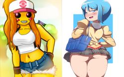 Rule 34 | chica, creatures (company), five nights at freddy&#039;s, game freak, highres, nintendo, pokemon, tagme, toy chica