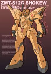 Rule 34 | antennae, beam shield, character name, clenched hands, commentary request, emblem, english text, gundam, joy (cyber x heaven), mecha, mecha focus, mobile suit, no humans, robot, roundel, science fiction, shokew, vernier thrusters, victory gundam, zanscare